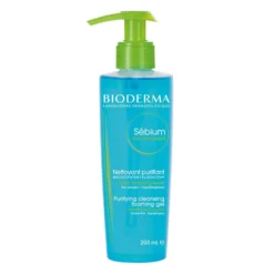 Bioderma Sebium - Gel Moussant Detergente Pelle Mista Grassa, 200ml