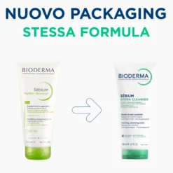Bioderma Sebium - Hydra Cleanser Balsamo Detergente Ecobiologico, 200ml
