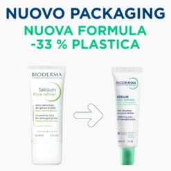 Bioderma Sebium Pore Refiner trattamento correttore pori dilatati pelle mista grassa, 30 ml