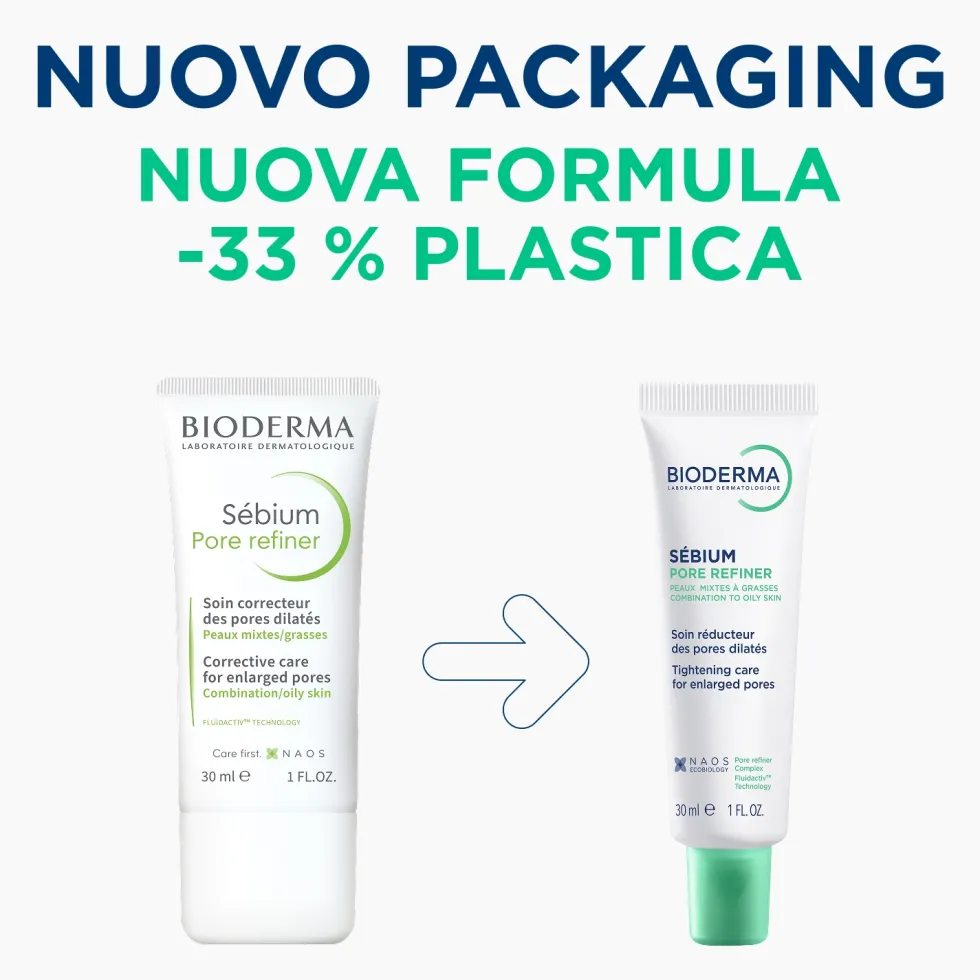 Bioderma Sebium Pore Refiner trattamento correttore pori dilatati pelle mista grassa, 30 ml
