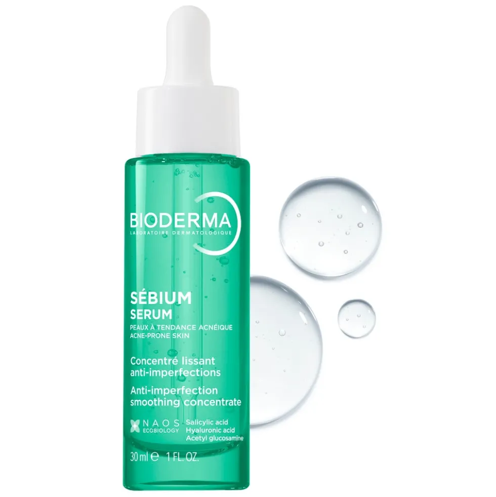 Bioderma Sebium - Serum Siero Ecobiologico Anti-imperfezioni e Anti-age, 30ml