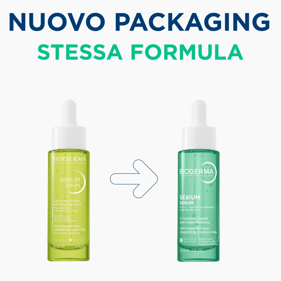 Bioderma Sebium - Serum Siero Ecobiologico Anti-imperfezioni e Anti-age, 30ml