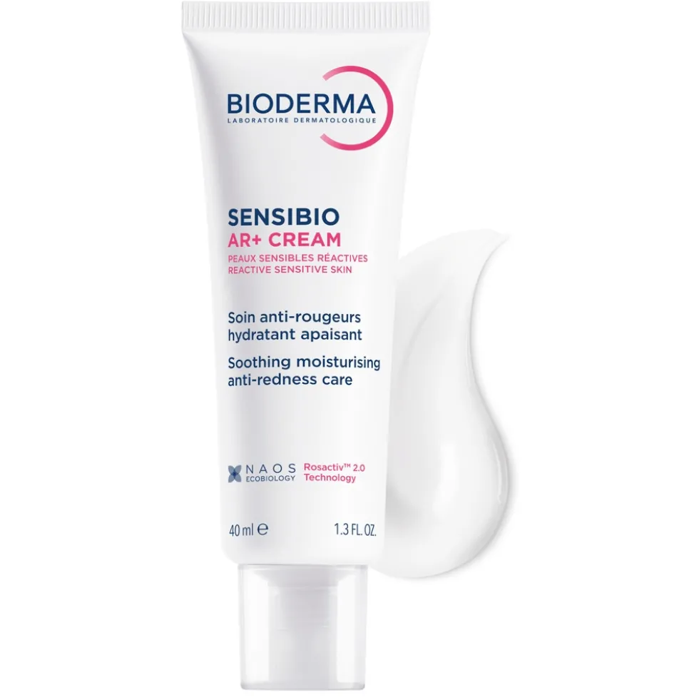 Bioderma Sensibio - AR+ Cream Crema Viso per Pelle Sensibile Reattiva con Rossori, 40ml