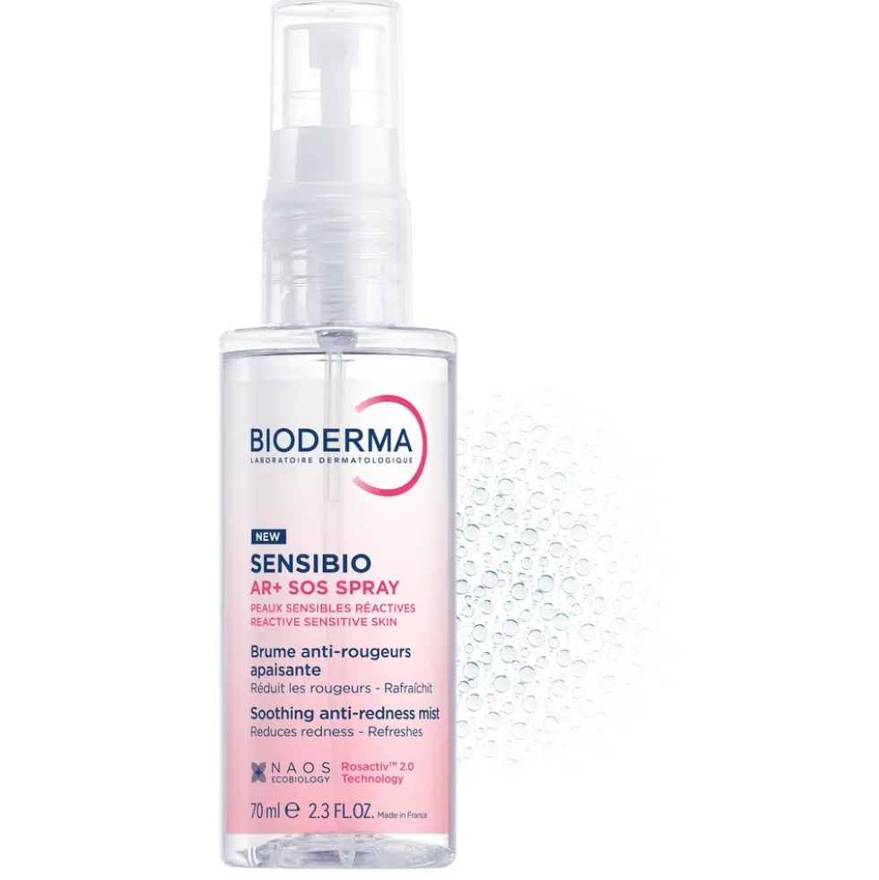 Bioderma Sensibio - AR+ SOS Spray Viso Rinfrescante e Lenitivo, 70ml