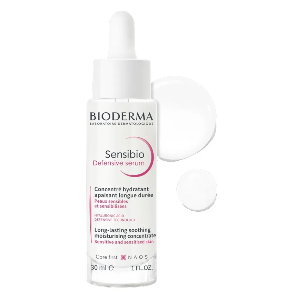 Bioderma Sensibio - Defensive Serum Concentrato Idratante Lenitivo Viso, 30ml