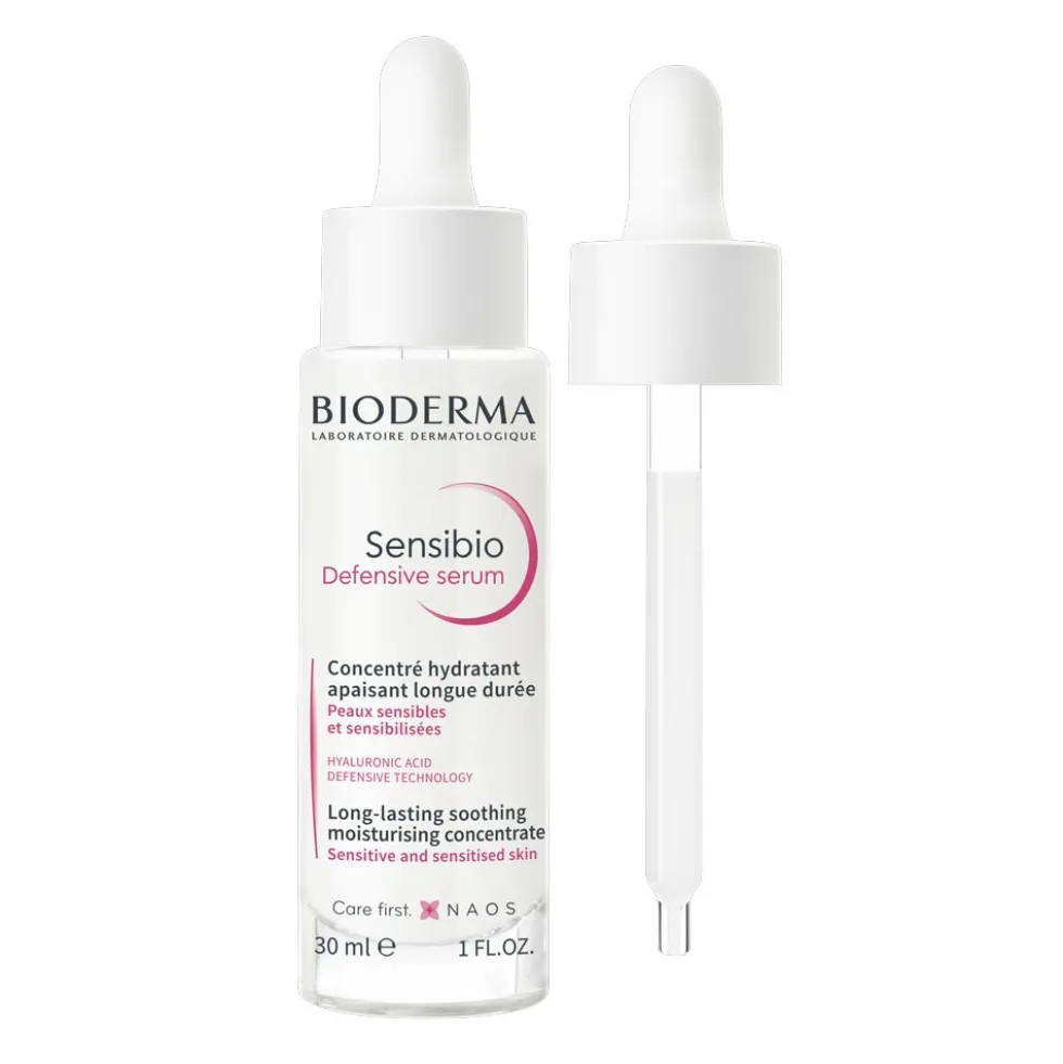 Bioderma Sensibio - Defensive Serum Concentrato Idratante Lenitivo Viso, 30ml