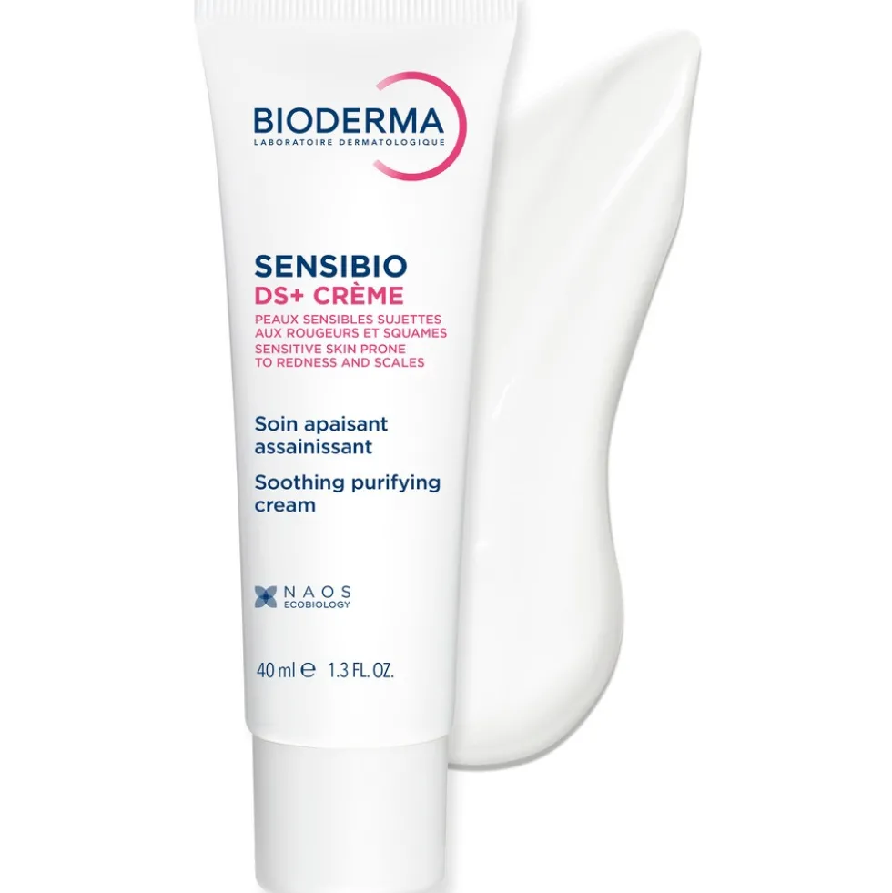 Bioderma Sensibio - DS+ Crema Viso Lenitiva & Anti Squame, 40ml
