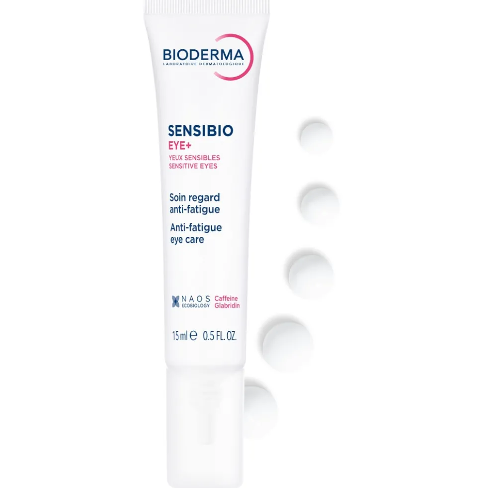 Bioderma Sensibio - Eye+ Trattamento Contorno Occhi Anti-Fatica, 15ml