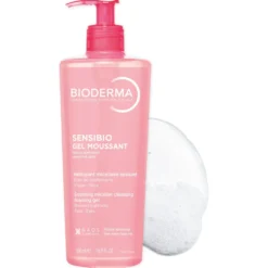 BIODERMA Sensibio Gel Moussant Micellare Detergente Lenitivo Viso 500 ml