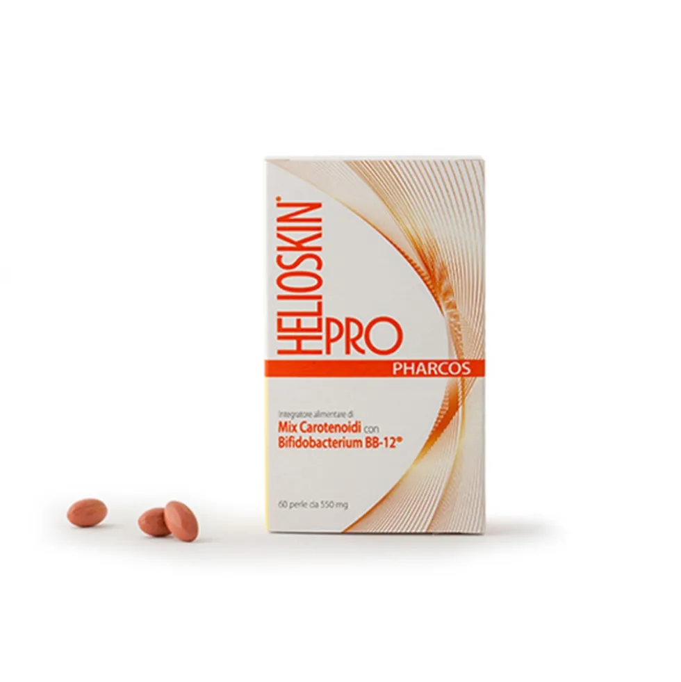 Biodue Pharcos Helioskin - Pro Integratore Alimentare, 60 Perle