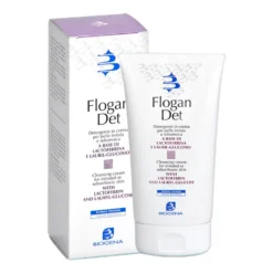 Biogena Flogan Det Crema Detergente per Pelle Irritata e Seborroica, 150ml
