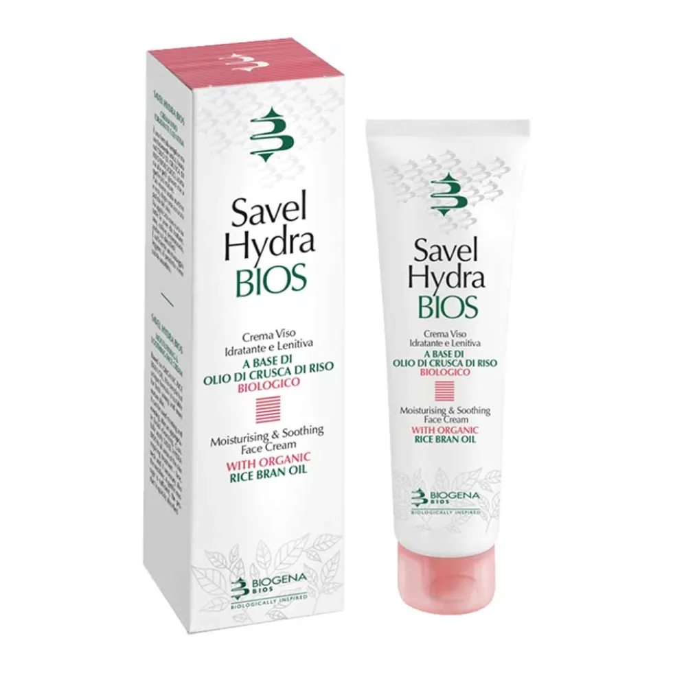 Biogena Savel Hydra Bios Crema Viso Idratante Lenitiva, 60ml