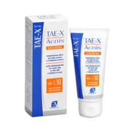 Biogena Tae-X Acnis Gel Crema Fotoprotezione Attiva Pelle Acneica SPF30, 60ml