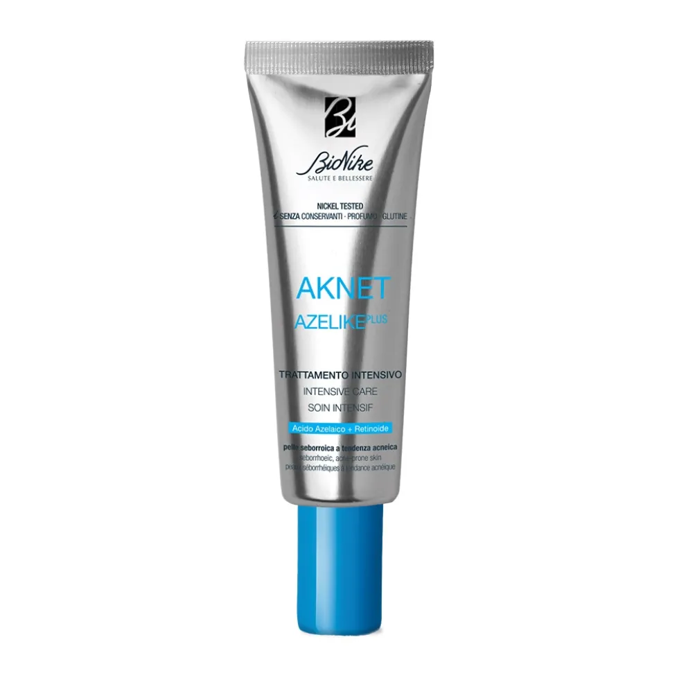 BioNike Aknet - Azelike Plus Trattamento Intensivo Pelle Con Acne, 30ml