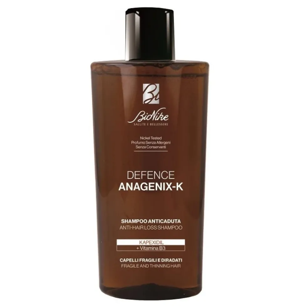 Bionike Defence Anagenix-K - Shampoo Anticaduta Capelli Fragili, 200ml