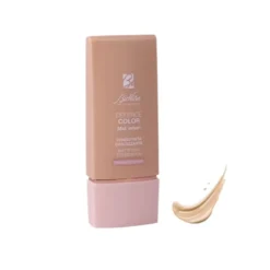 Bionike Defence Color Mat Velvet Fondotinta Opacizzante per Pelle Grassa Mista Sensibile Allergica Colore 01 Ivory, 30ml