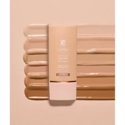 Bionike Defence Color Mat Velvet Fondotinta Opacizzante per Pelle Grassa Mista Sensibile Allergica Colore 06 Cinnamon, 30ml