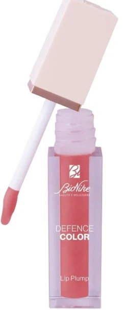 BioNike Defence Color Rimpolpante Labbra 05P Lampone - Lucidalabbra in gel volumizzante, 4,5 ml