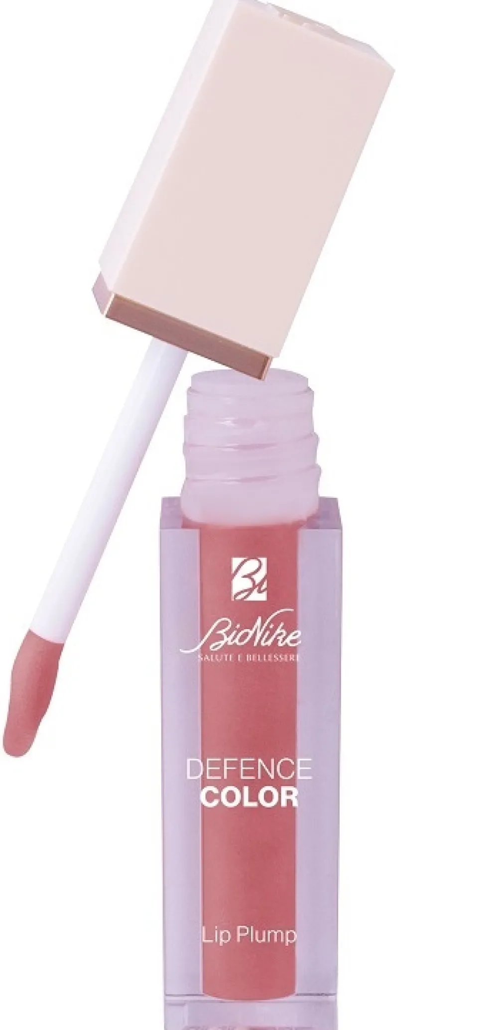 BioNike Defence Color Rimpolpante labbra 04P - Gloss in gel per un effetto volumizzante, 4,5 ml