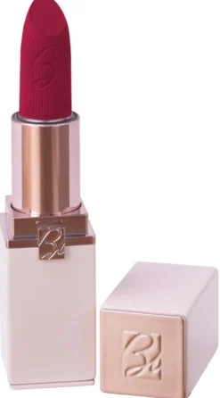 BioNike Defence Color 05V Rosa Rossa - Rossetto satinato e cremoso per idratare le labbra, 3,5 ml
