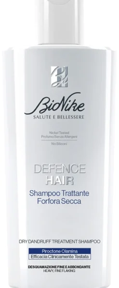 BioNike Defence Hair Shampoo trattante contro la forfora secca e il prurito, 200 ml