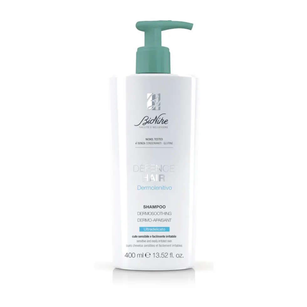 BioNike Defence Hair - Shampoo dermolenitivo ultradelicato per la cute sensibile, 400 ml