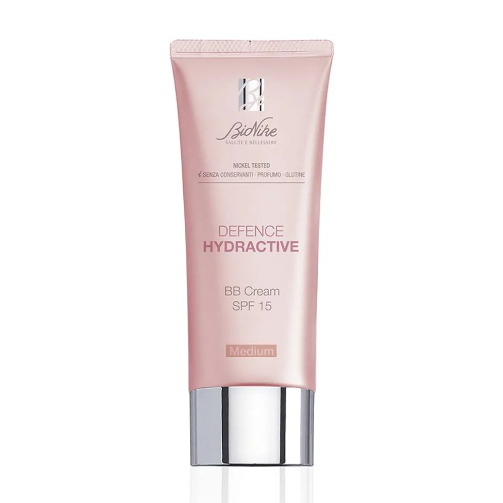 Bionike Defence Hydractive - BB Cream Medium Idrata Uniforma il Colorito, 40ml