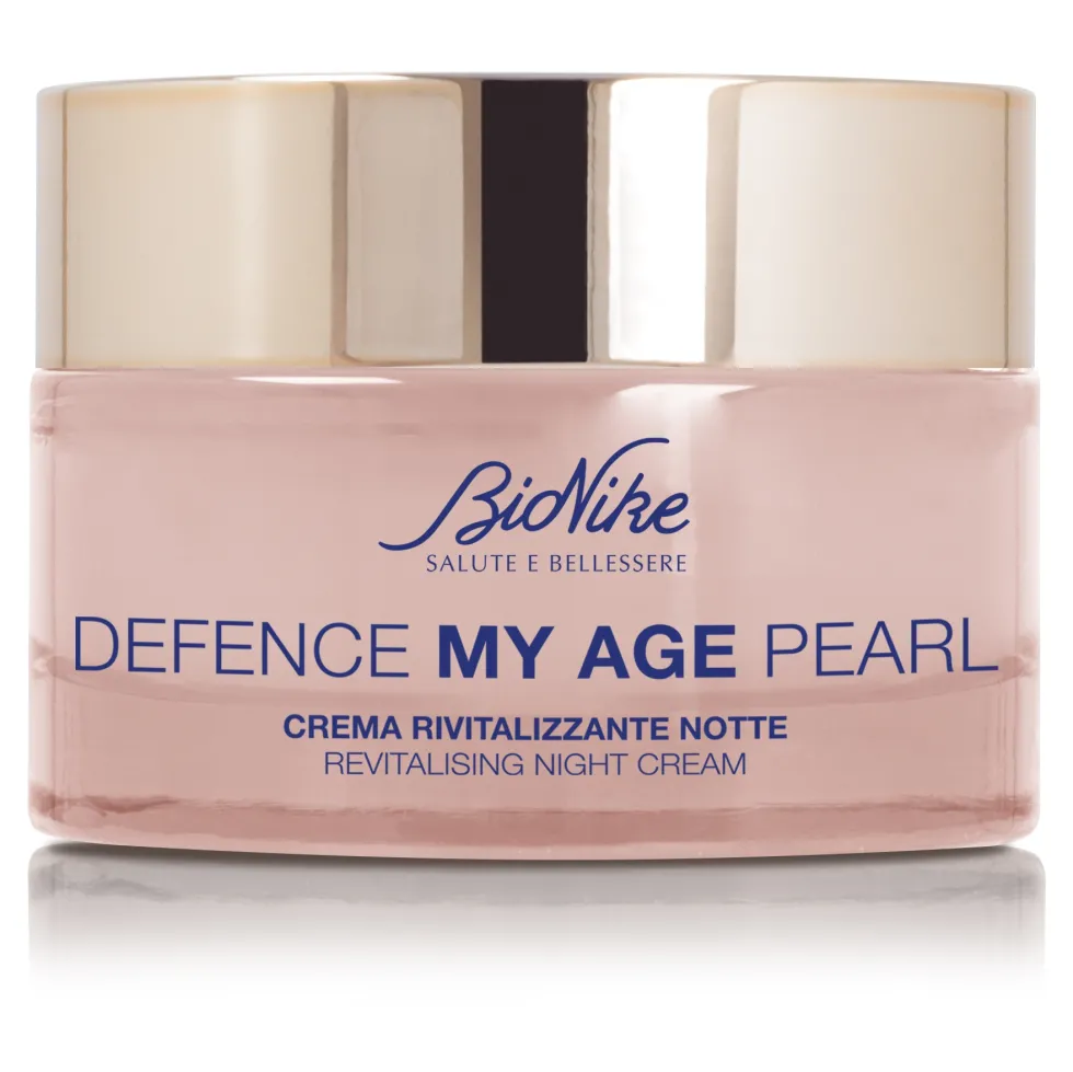 Bionike Defence My Age Pearl - Crema Viso Notte Rivitalizzante, 50ml