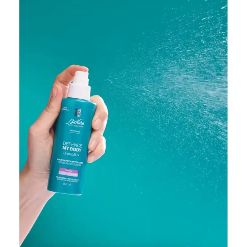 BioNike Defence My Body DrenaLEG+ - Kit per il microcircolo e le gambe pesanti, 60 capsule e 150 ml