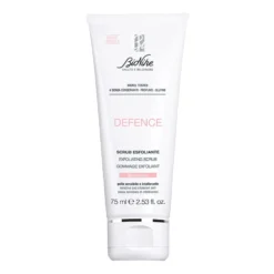 BioNike Defence Scrub - Gel esfoliante viso per levigare e illuminare la pelle, 75 ml