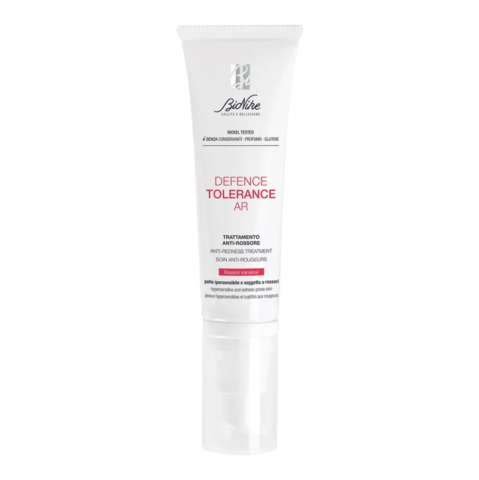 BioNike Defence Tolerance AR - Trattamento viso anti-rossore per la pelle sensibile, 50 ml