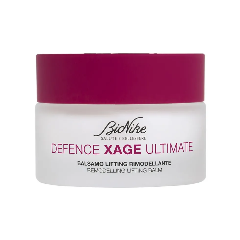 BioNike Defence Xage Ultimate - Balsamo viso rimodellante per le rughe profonde, 50 ml
