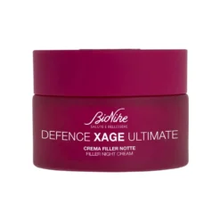 BioNike Defence Xage Ultimate - Crema notte filler anti-età per le rughe profonde, 50 ml