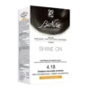 BioNike Shine On castano cioccolato fondente 4.18 - Tintura permanente per capelli, kit da 145 ml