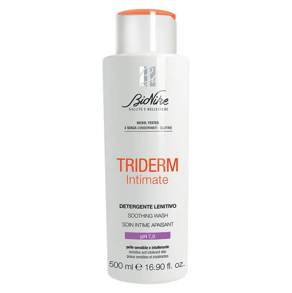 Bionike Triderm Intimate - Detergente Intimo Lenitivo pH 7,0, 500ml