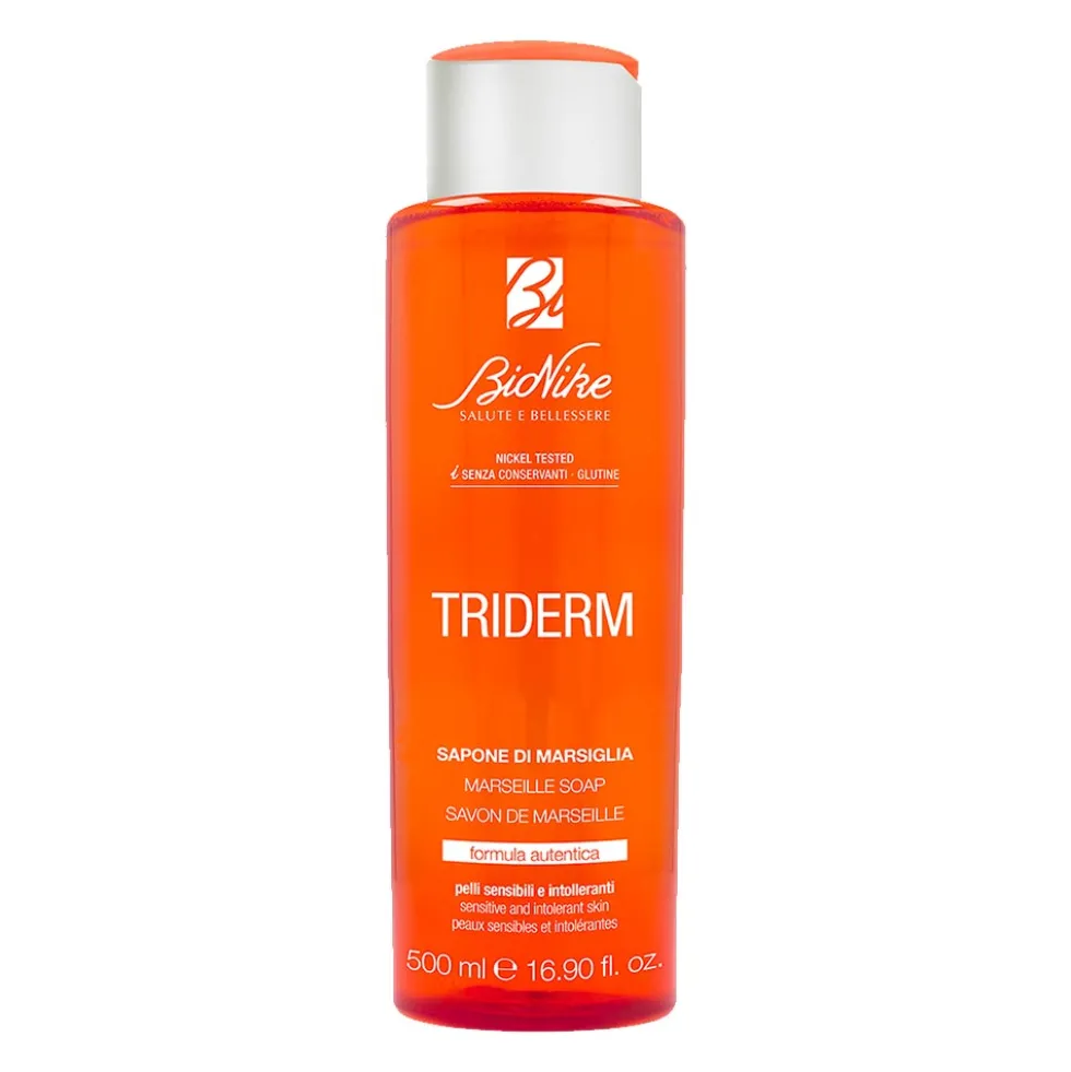 Bionike Triderm - Sapone Marsiglia Pelli Intolleranti, 500ml