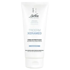 Bionike Triderm Xeramed - Crema nutriente mani per la pelle secca e screpolata, 75 ml