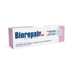 Biorepair Plus Parodontgel - Dentifricio per la protezione delle gengive infiammate, 75 ml