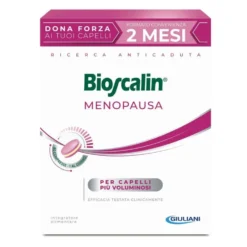 Bioscalin Menopausa - Integratore alimentare anticaduta per il volume dei capelli, 60 compresse