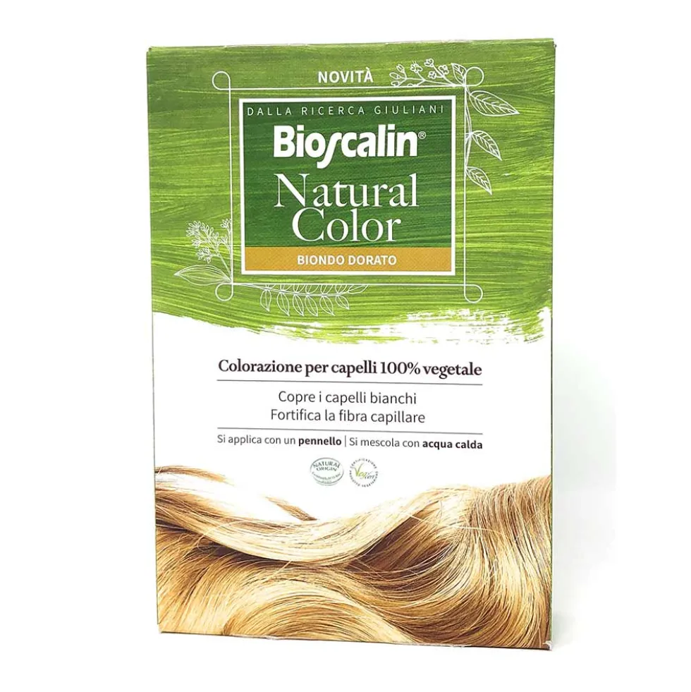 Bioscalin Natural Color - Colorazione Per Capelli Biondo Dorato, 70g