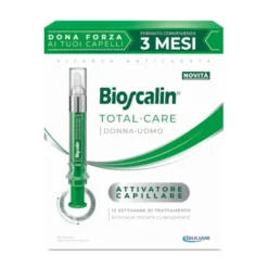 Bioscalin Total Care Attivatore Capillare Anti-Caduta Capelli Trattamento 3 Mesi, 10ml + Refill