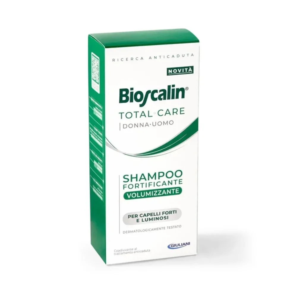 Bioscalin Total Care Shampoo Volumizzante Fortificante Anti-Caduta Capelli, 200ml