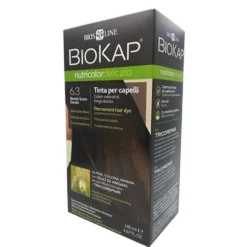 Bios Line Biokap Nutricolor Delicato - Tinta per capelli 6.3 Biondo Scuro Dorato, 140ml