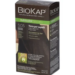 Bios Line Biokap Nutricolor Delicato - Tinta per capelli 5,05 Castano Nocciola, 140ml