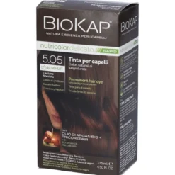Bios Line Biokap Nutricolor - Delicato Rapid 5.05 Castano Nocciola, 135ml