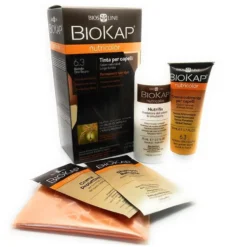 Bios Line Biokap Nutricolor - Tinta Capelli Colore 6.3 Biondo Oro Scuro, 140ml