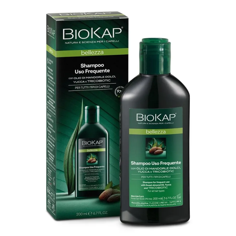 Bios Line Biokap - Shampoo per Uso Frequente, 200ml