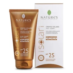 Bios Line Nature's I Solari Crema Solare Viso Corpo SPF25 Protezione Media 150ml
