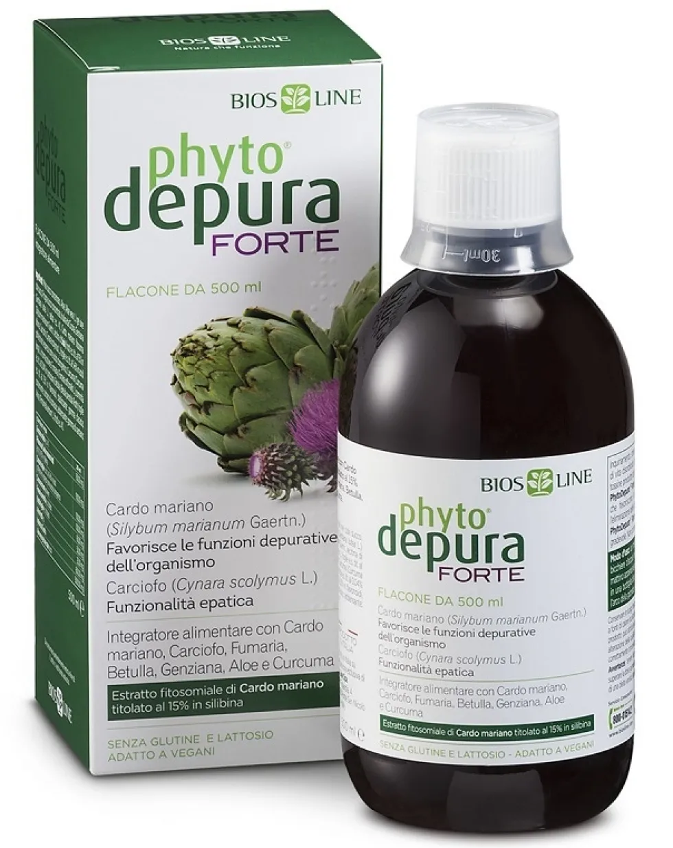 Bios Line PhytoDepura - Forte Integratore Depurativo, 500ml