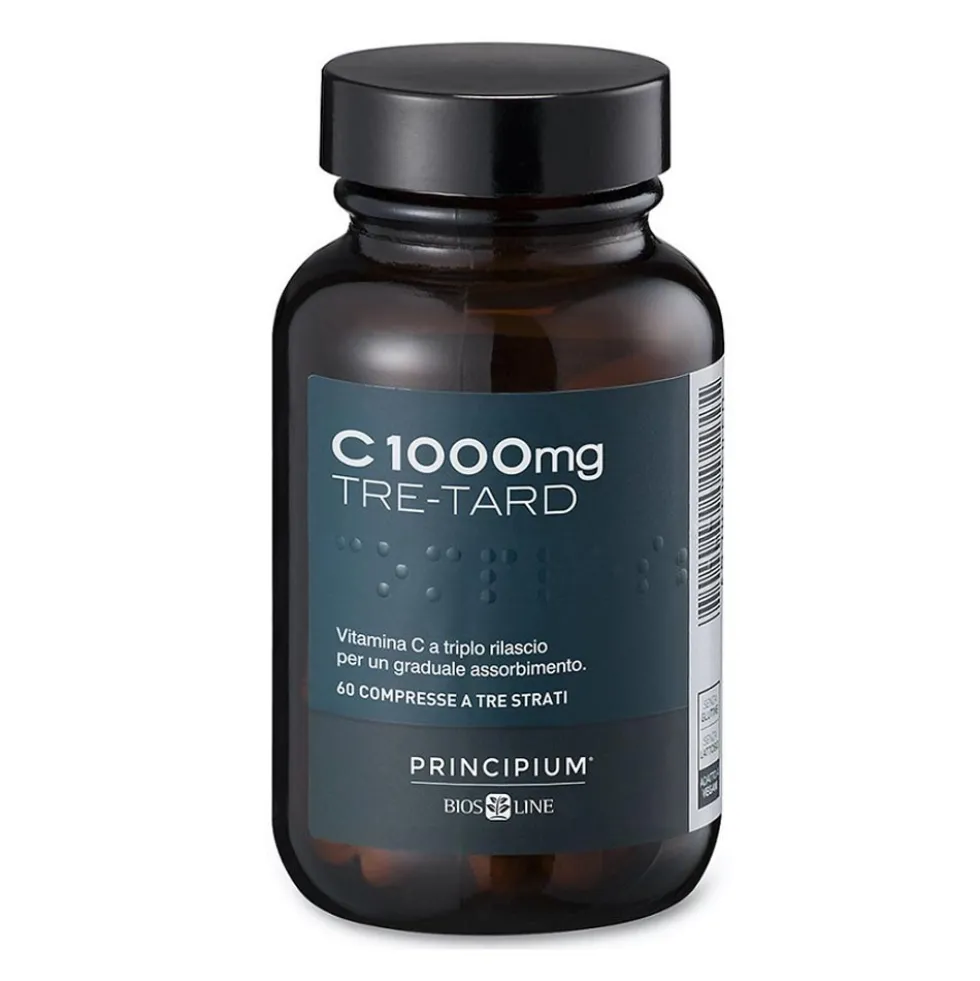 Bios Line Principium - C1000mg Tre-Tard Integratore Alimentare, 60 compresse